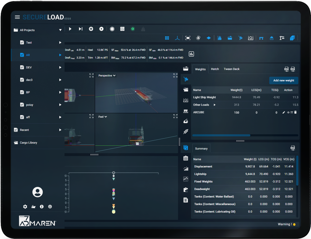 Fleet Cargo Planner for Real-Time Loadability